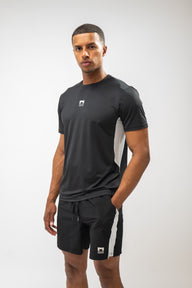Reflect® men's training kit in black — full front view