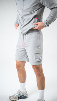 Woven Capsule Cargo Shorts Grey