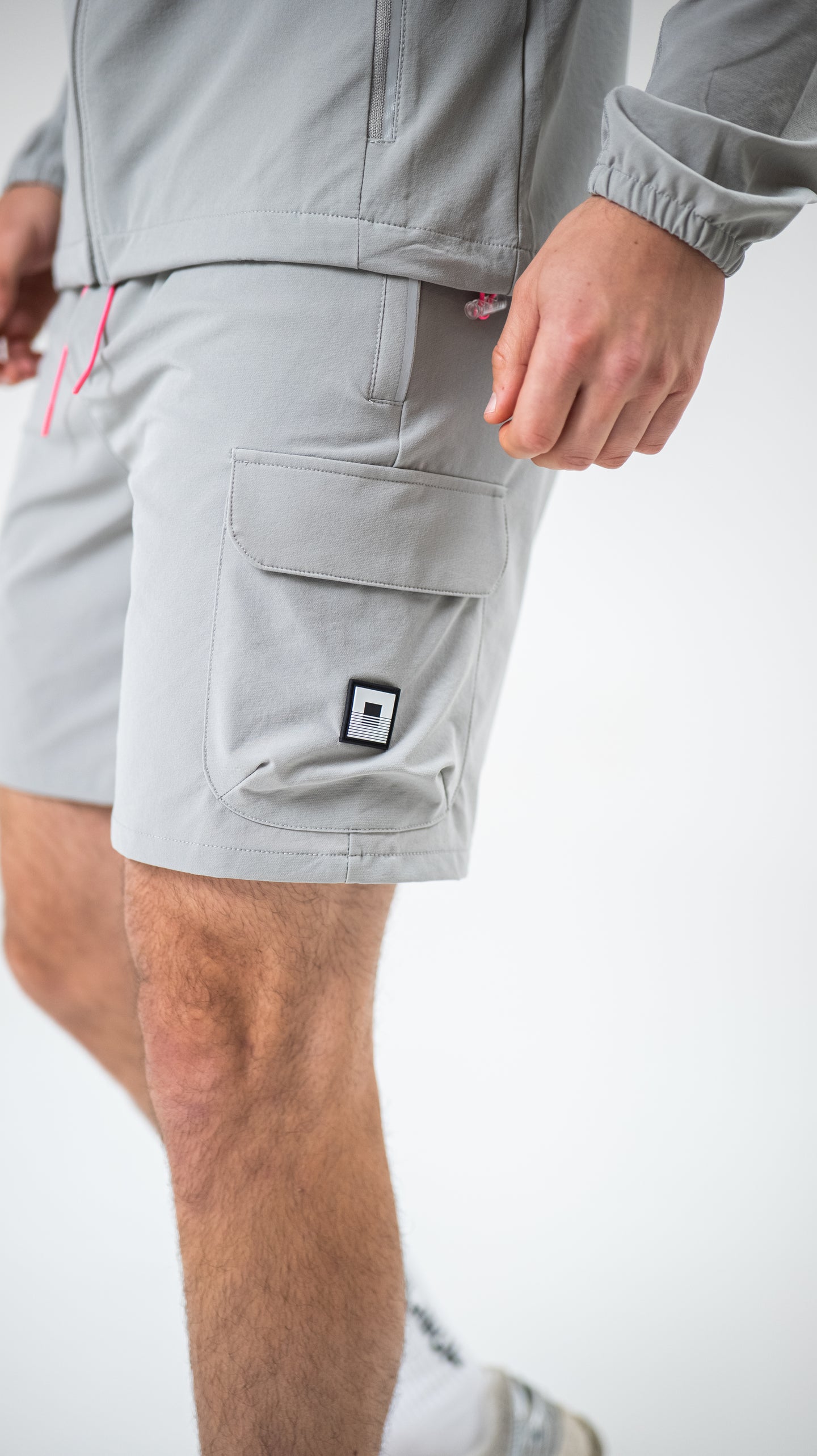 Grey Cargo Short Woven Capsule
