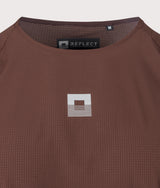 Mesh T-Shirt Maroon