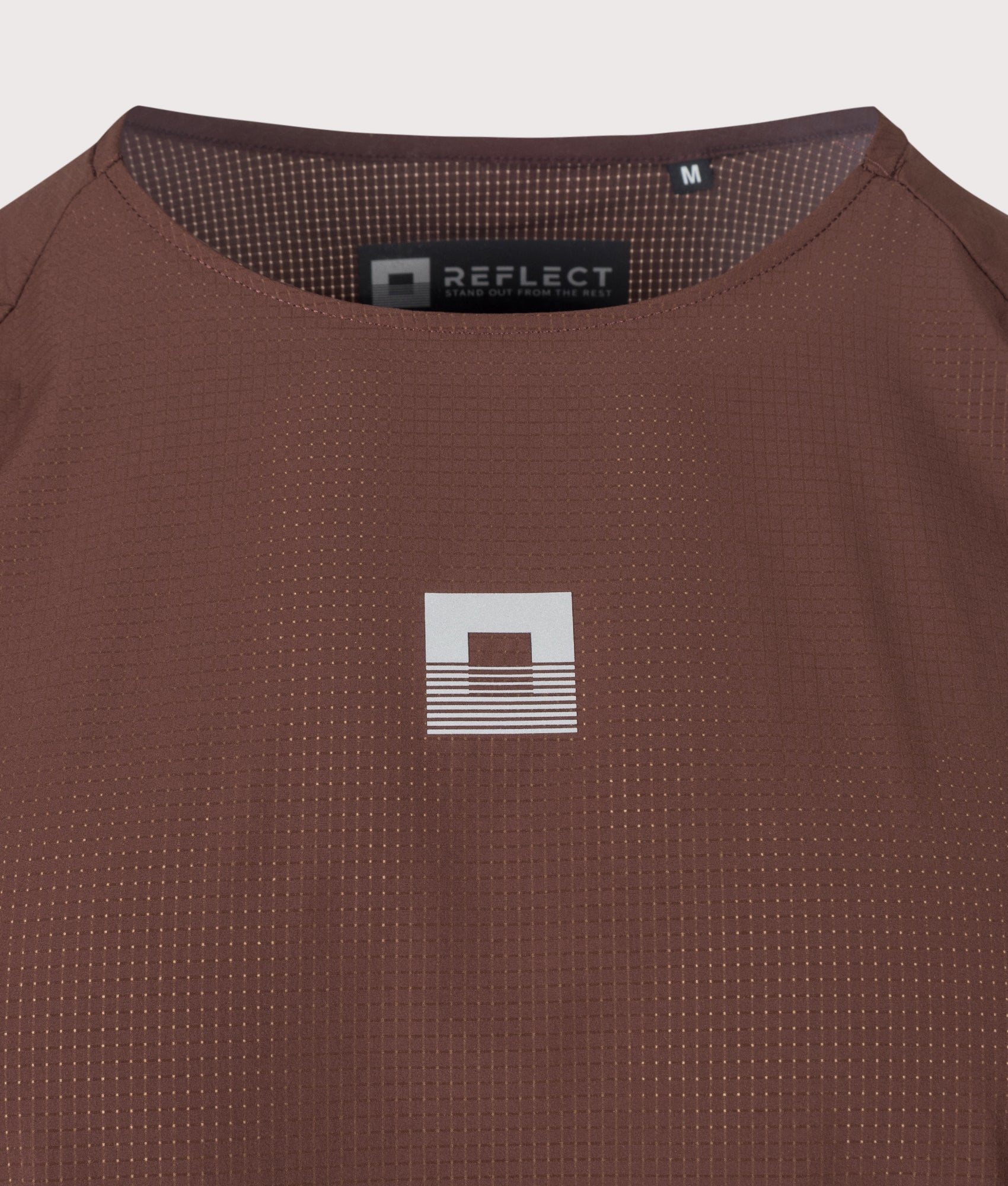Mesh T-Shirt Maroon