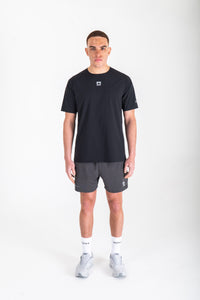 Men's Reflect® Mesh T-Shirt in Black — front view
