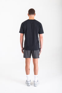 Reflect® Mesh T-Shirt Black — fabric close-up