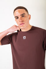 Reflect® Mesh T-Shirt Maroon — back view