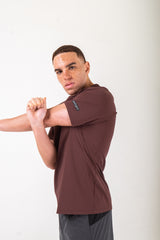 Reflect® Mesh T-Shirt Maroon — side view