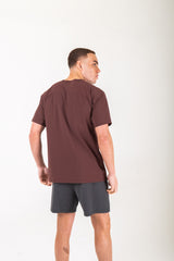Reflect® Mesh T-Shirt Maroon — fabric close-up