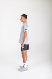 Reflect® Mesh T-Shirt Grey worn on model — lifestyle