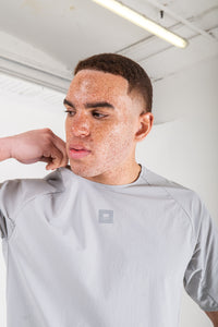 Reflect® Mesh T-Shirt Grey — back view