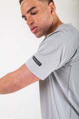 Reflect® Mesh T-Shirt Grey — fabric close-up