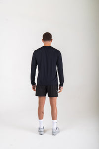 Reflect® Long Sleeve T-Shirt Navy — back view