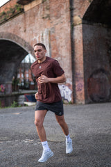 Mesh T-Shirt Maroon