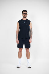 Seamless Black Tank Top