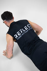 Seamless Black Tank Top