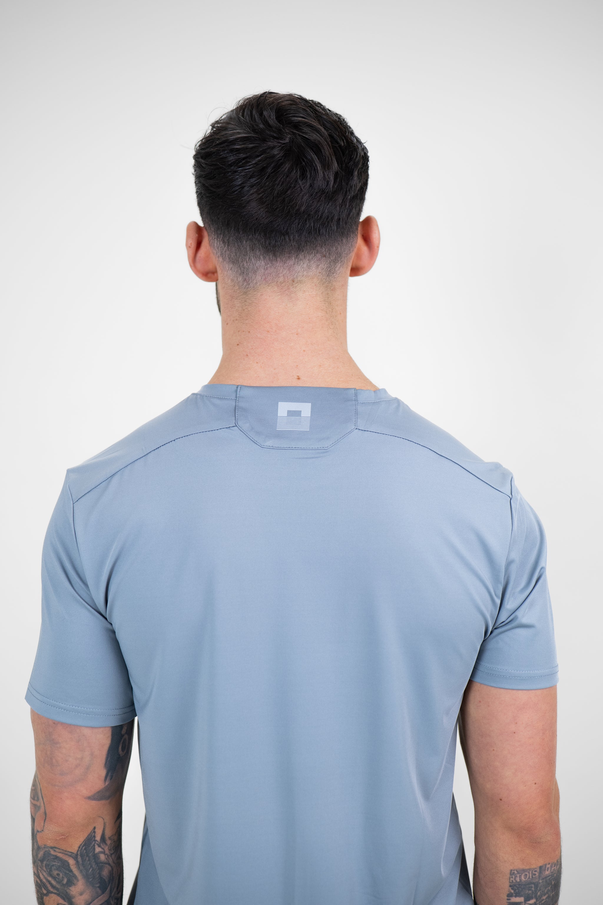 Grip Graphic T-Shirt Stone Grey