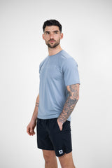 Grip Graphic T-Shirt Stone Grey