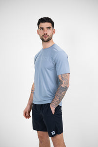Grip Graphic T-Shirt Stone Grey