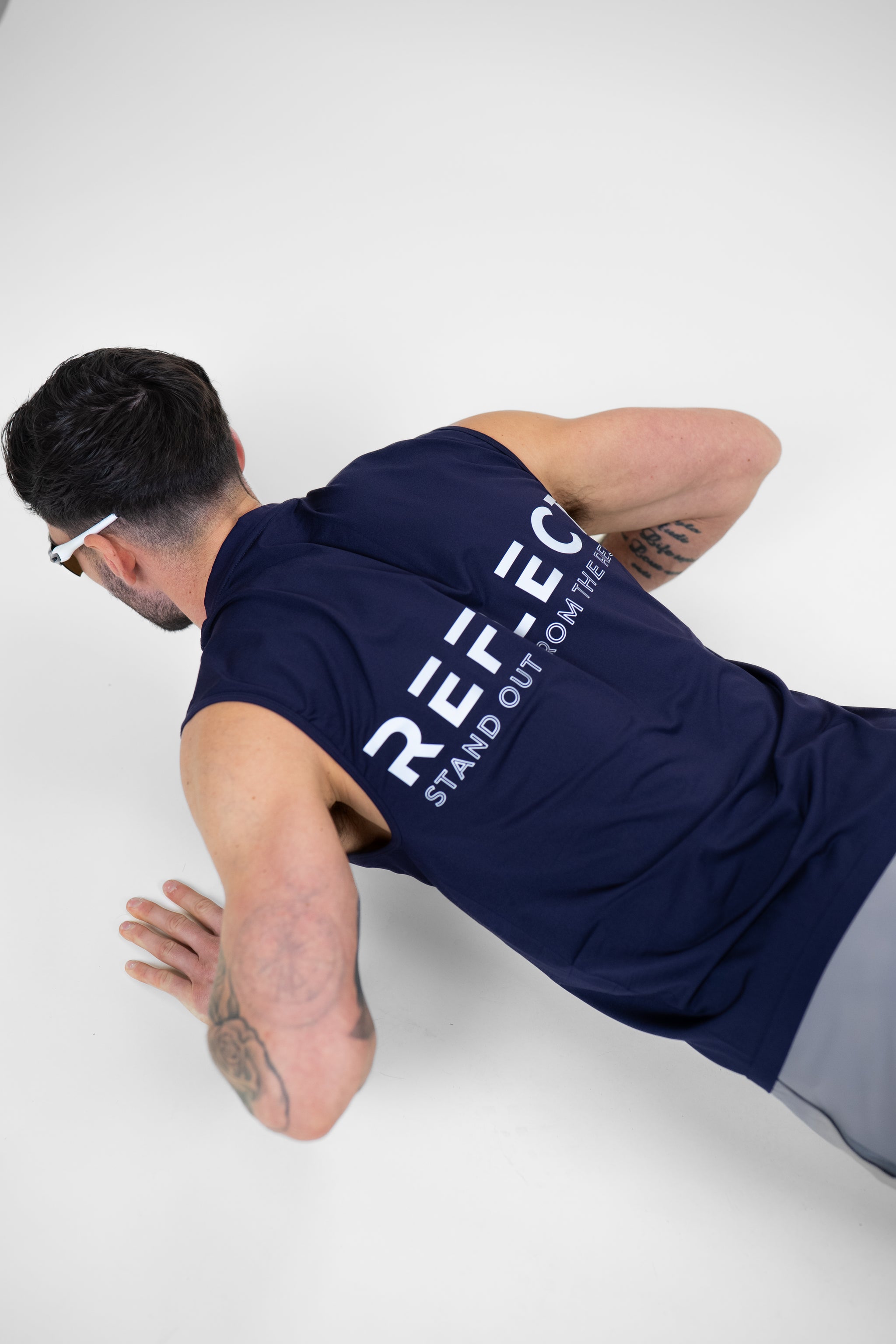 Seamless Dark Purple Tank Top