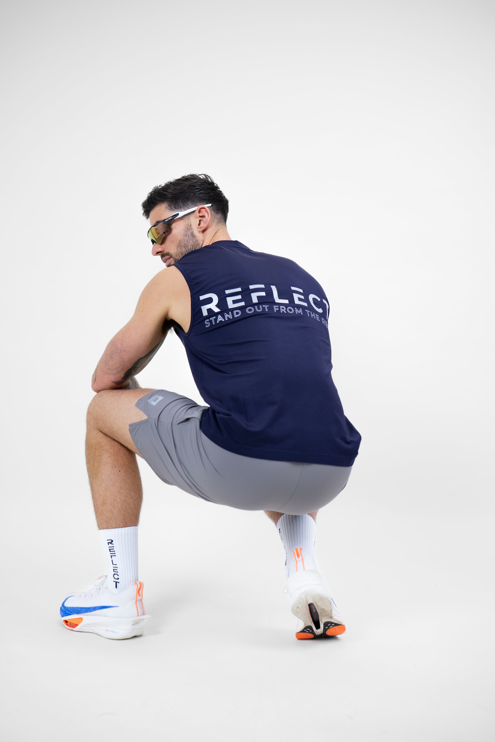 Seamless Dark Purple Tank Top